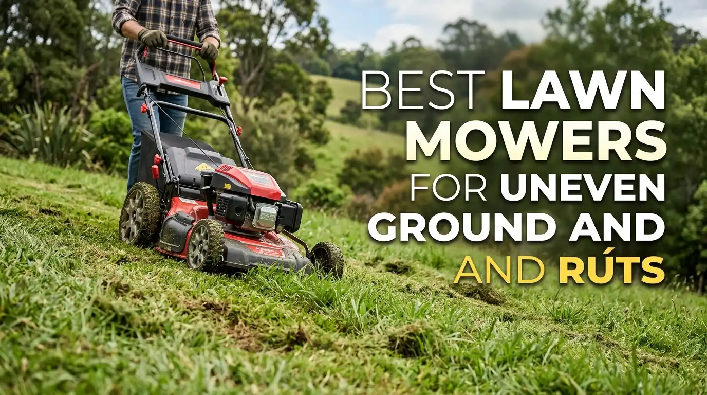 Best Lawn Mowers For Uneven Ground And Ruts