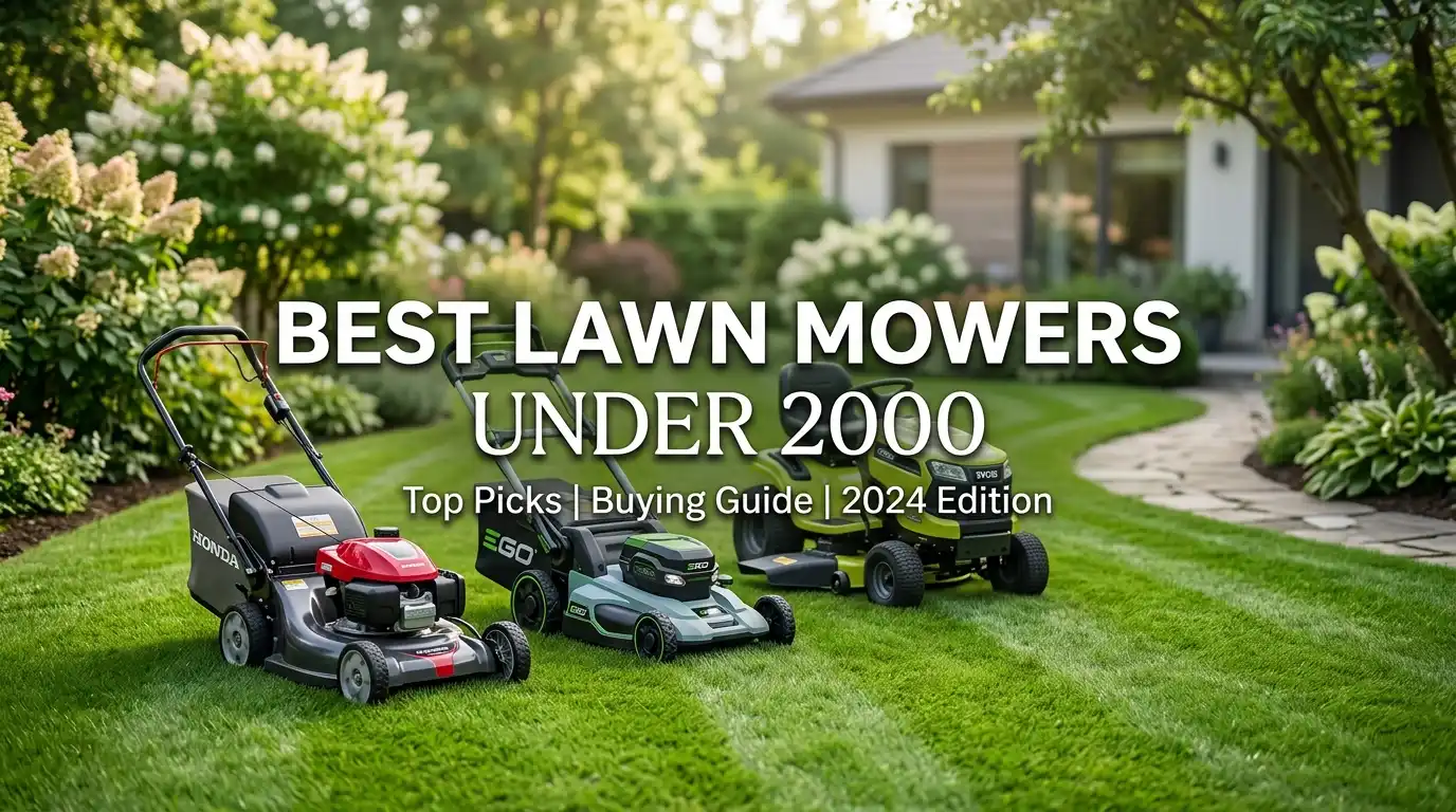 Discover the lawn mowers under 2000 to enhance your experience. Find top solutions based on thorough testing and reviews.