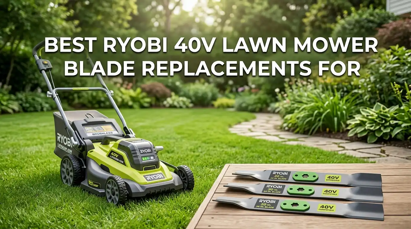 Discover the ryobi 40v lawn mower blade replacements for to enhance your experience. Find top solutions based on thorough testing and reviews.