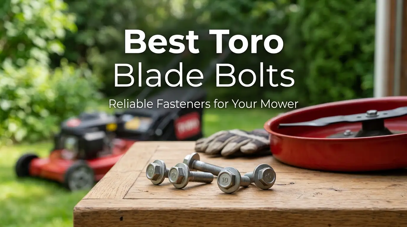 Discover the toro blade bolts to enhance your experience. Find top solutions based on thorough testing and reviews.