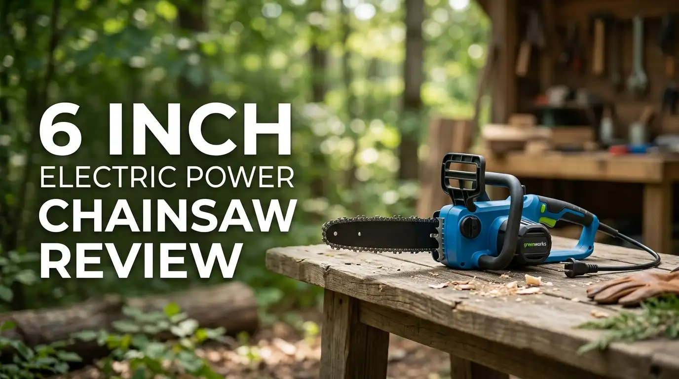 6 Inch Electric Power Chainsaw Review