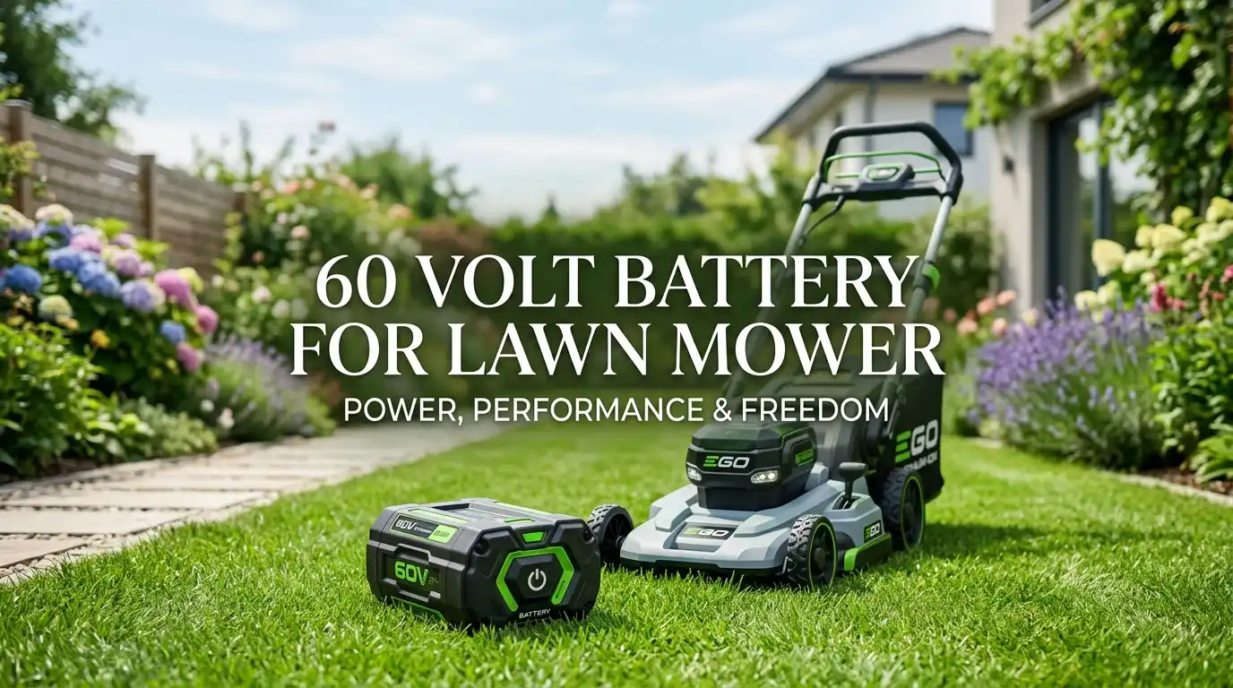 60 Volt Battery For Lawn Mower