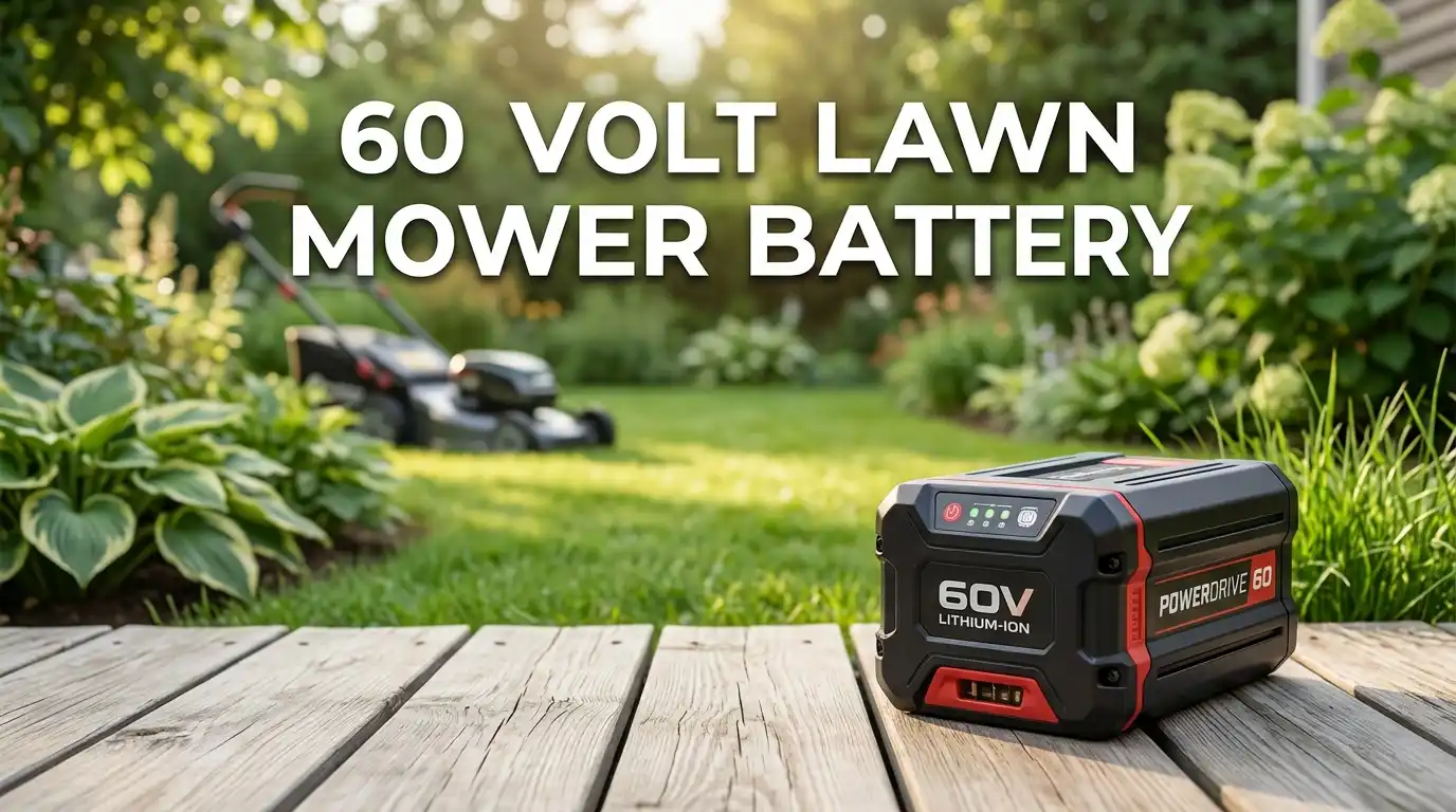 60 Volt Lawn Mower Battery