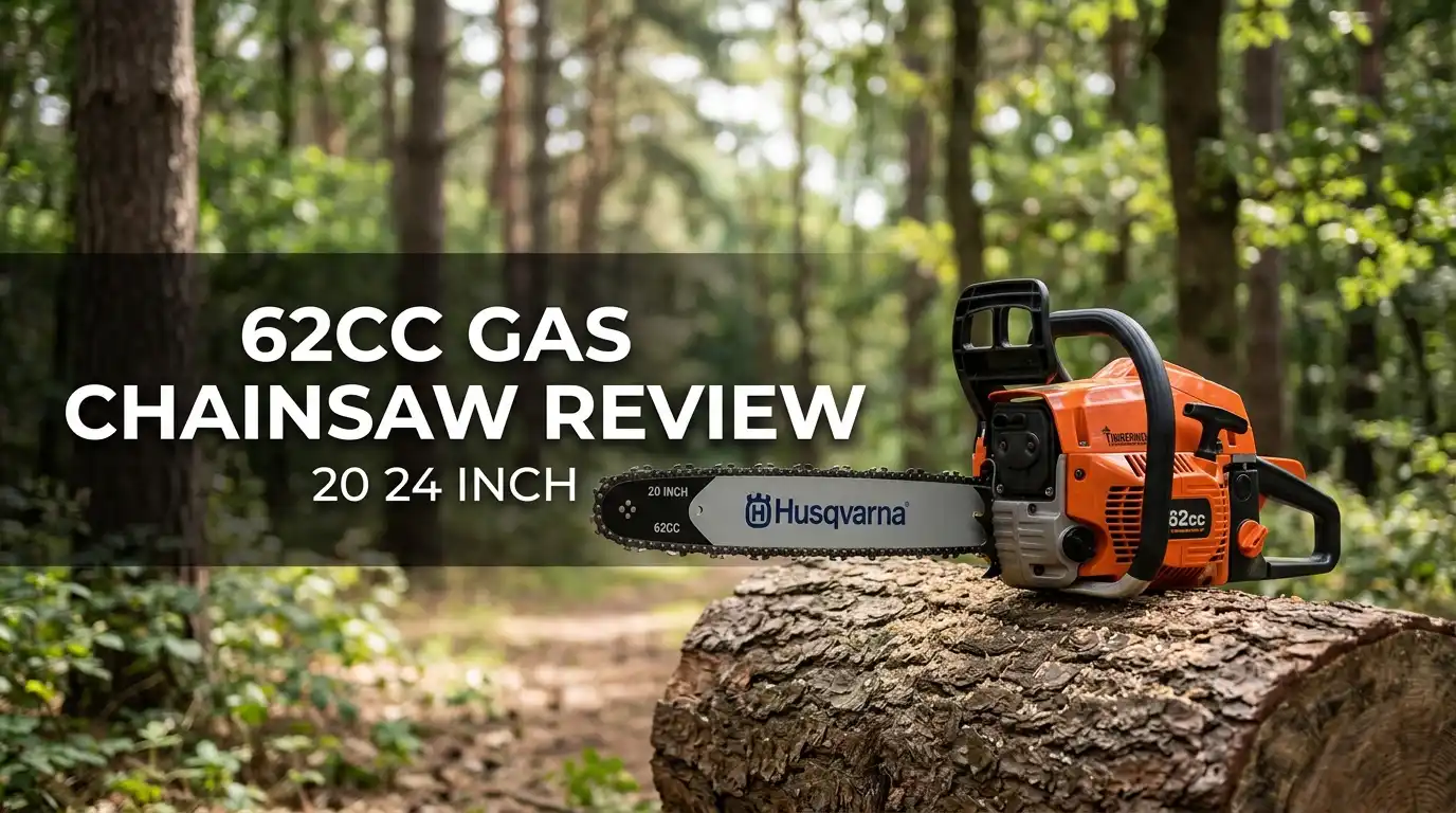 62cc Gas Chainsaw Review 20 24 Inch