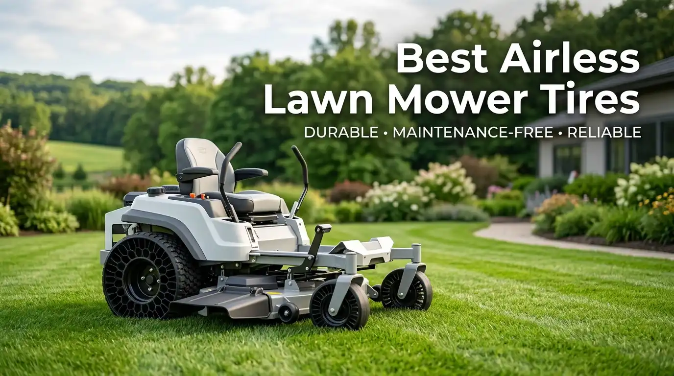 Best Airless Lawn Mower Tires