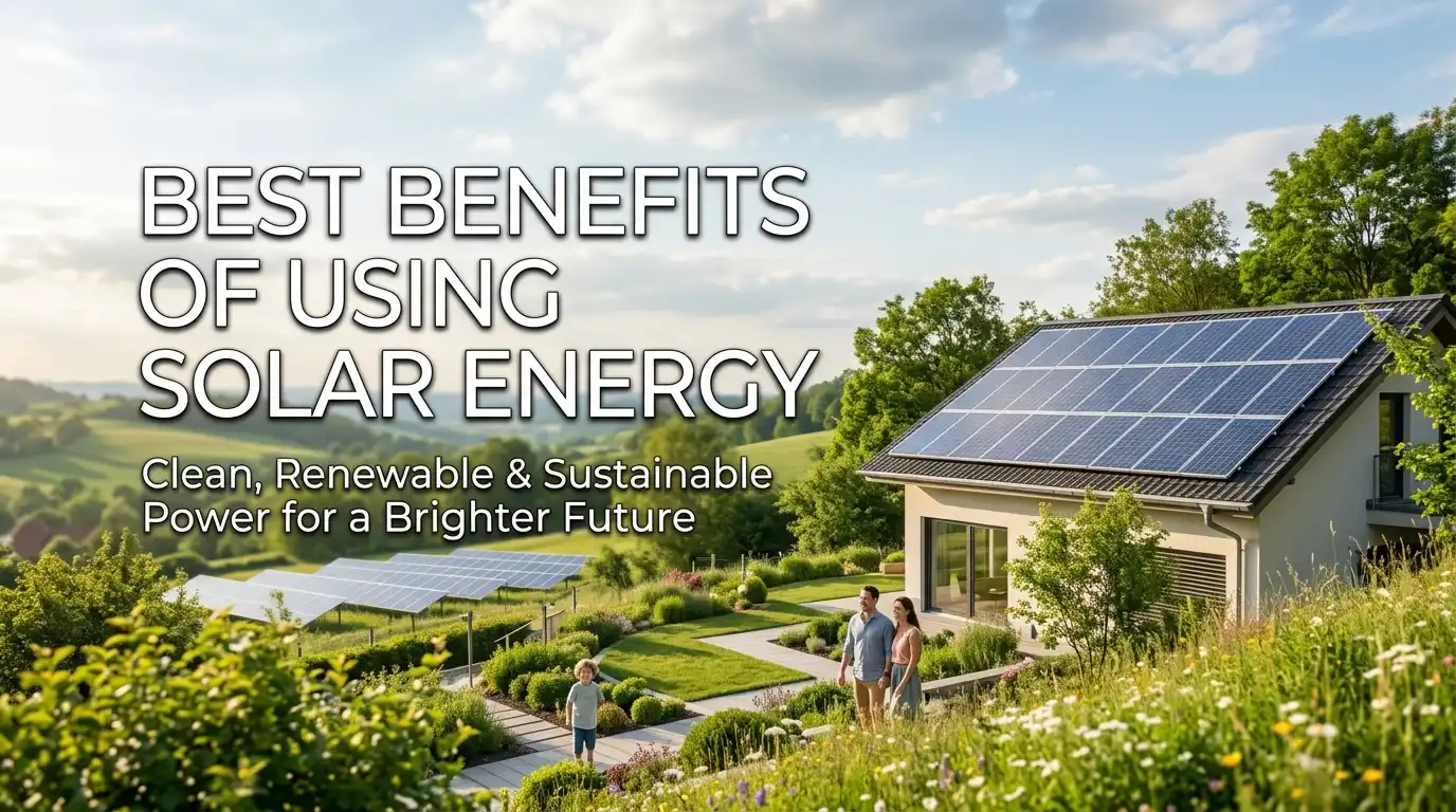 Best Benefits Of Using Solar Energy