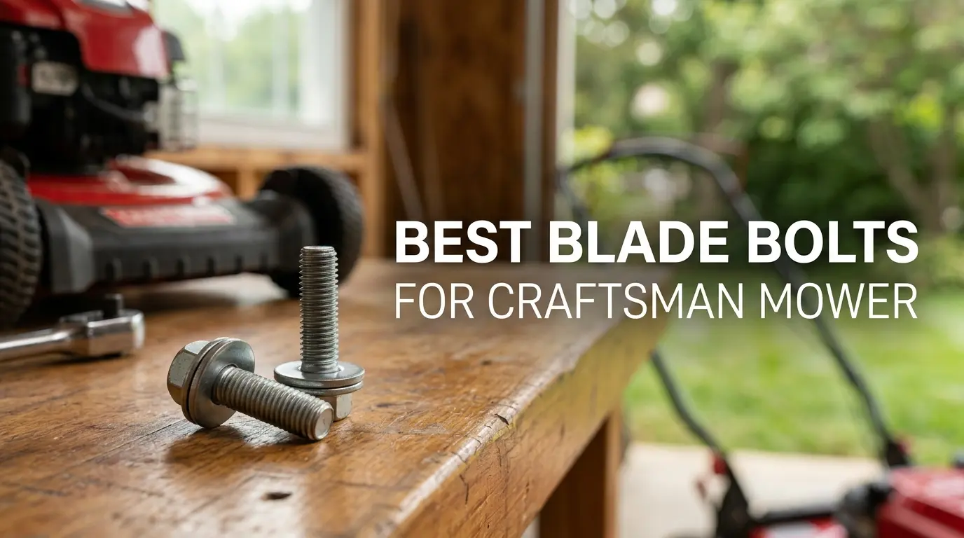 Discover the blade bolts for craftsman mower to enhance your experience. Find top solutions based on thorough testing and reviews.