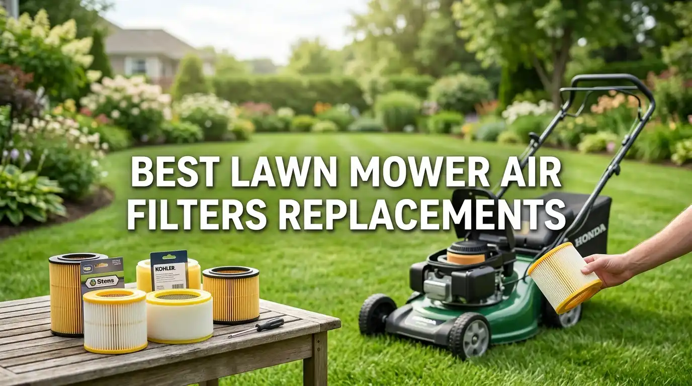 Discover the lawn mower air filters replacements to enhance your experience. Find top solutions based on thorough testing and reviews.