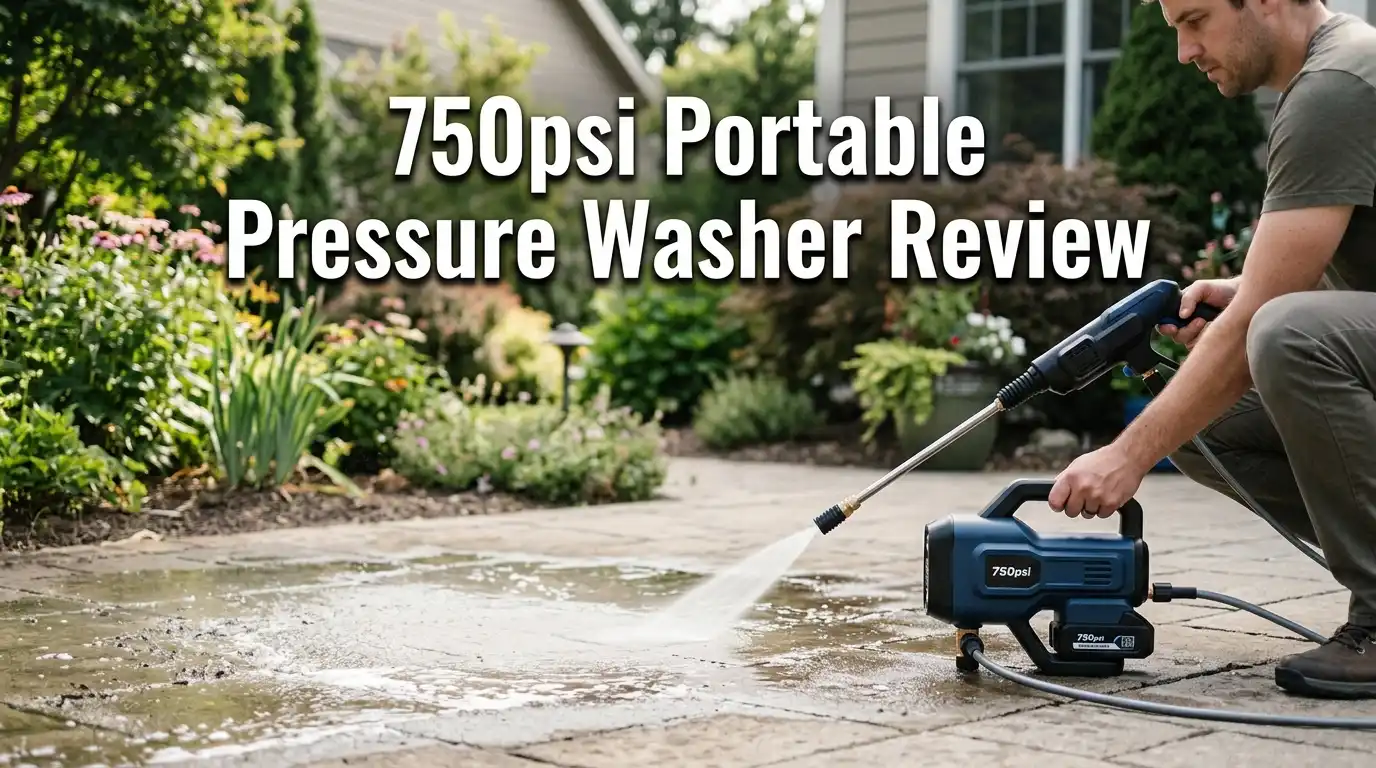 750psi Portable Pressure Washer Review