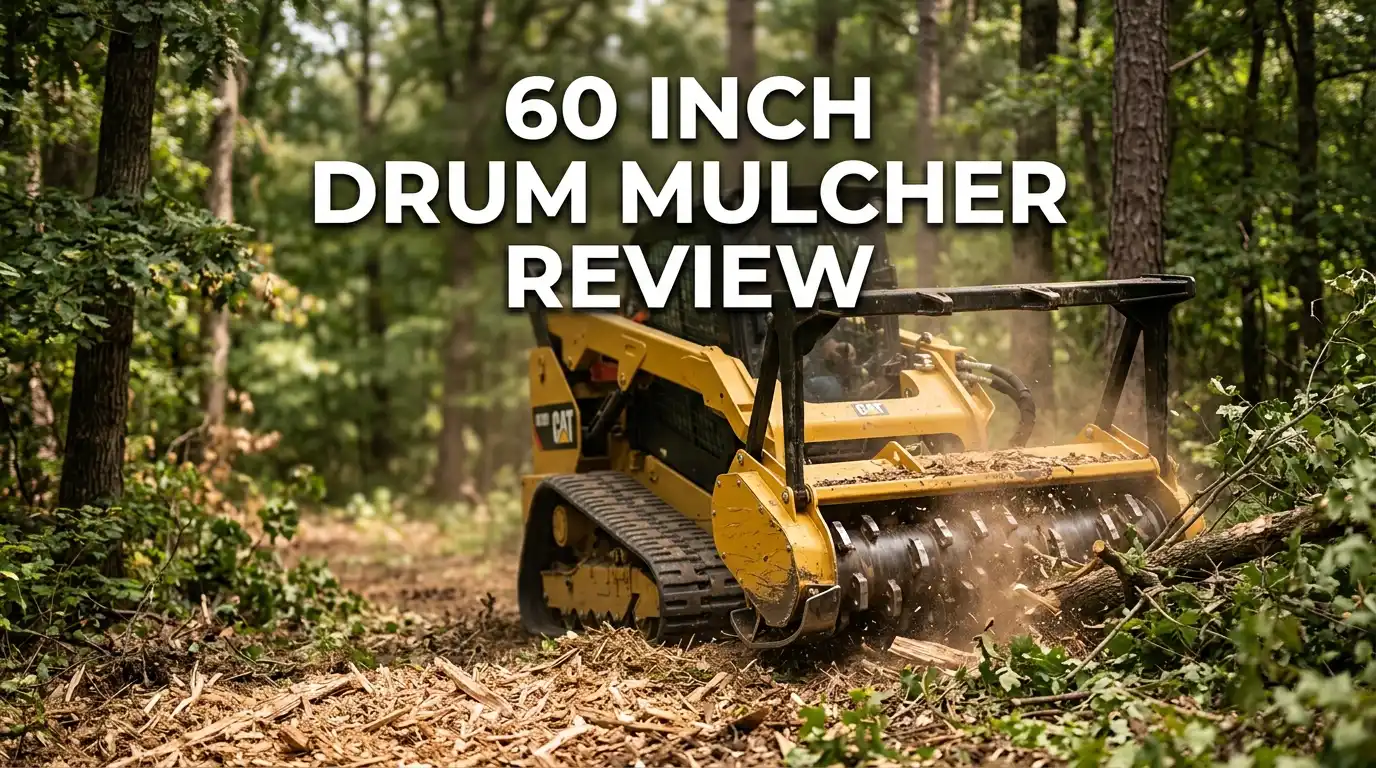 60 Inch Drum Mulcher Review