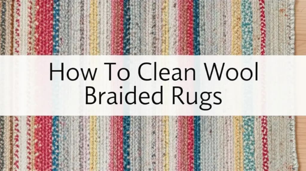 How To Clean Wool Braided Rugs — Cosy Home Creation