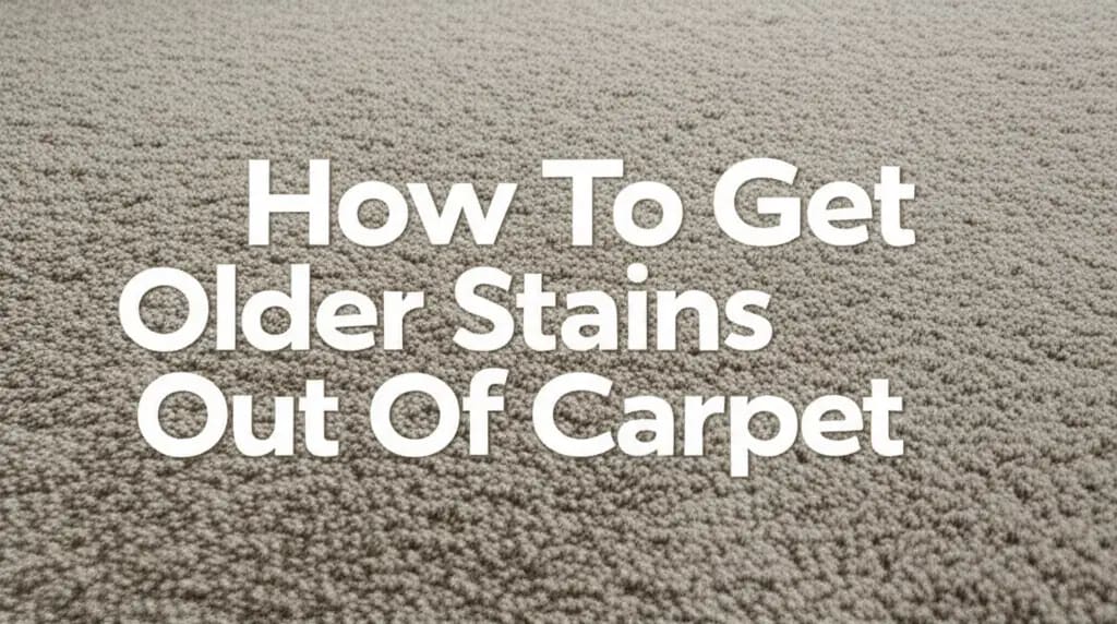 How To Get Older Stains Out Of Carpet — Cosy Home Creation