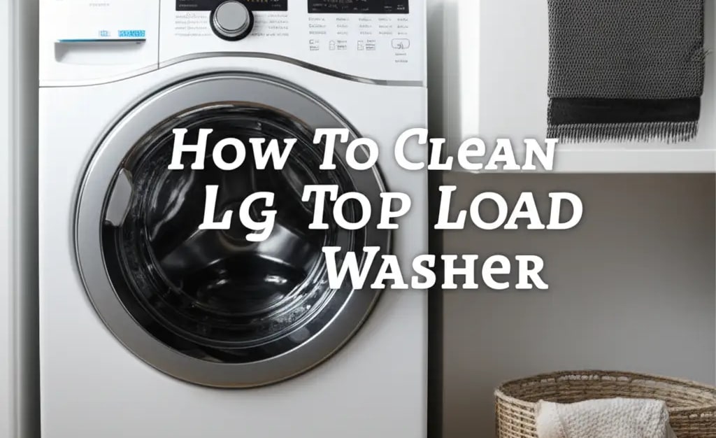 How To Clean Lg Top Load Washer — Be A Cleaner
