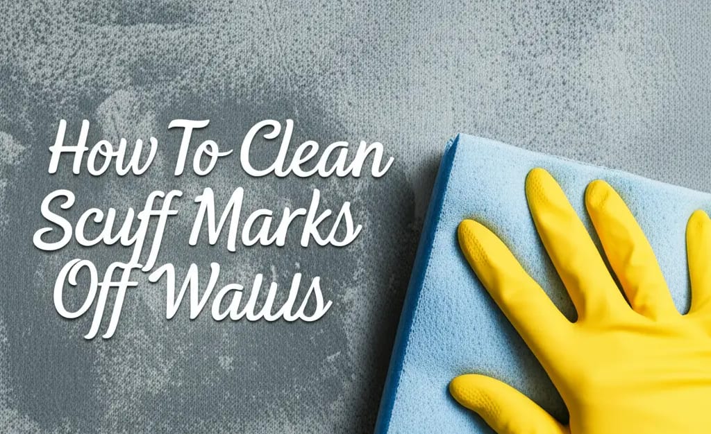 How To Clean Scuff Marks Off Walls — Be A Cleaner