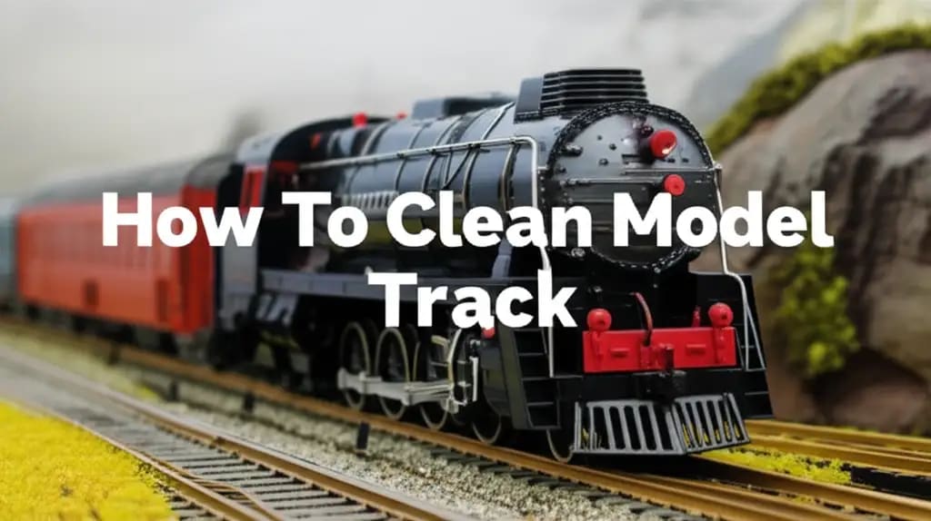How To Clean Model Train Track — Be A Cleaner