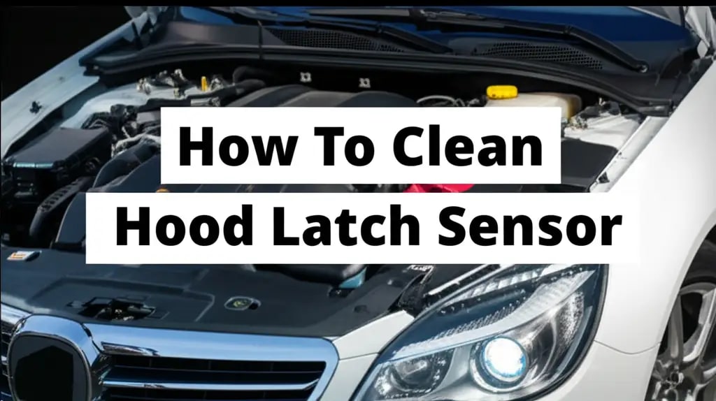 Cleaning hood latch sensor maintenance guide