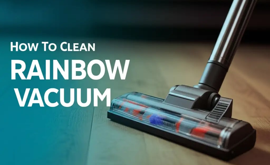 How To Clean Rainbow Vacuum — Be A Cleaner