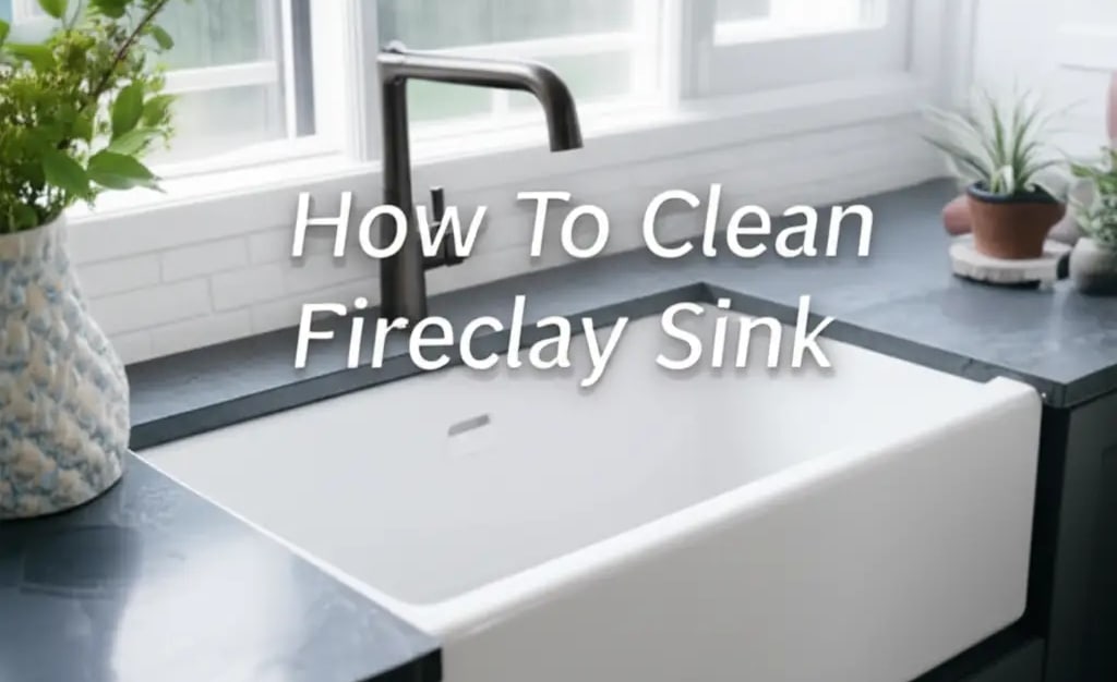 How To Clean Fireclay Sink — Be A Cleaner