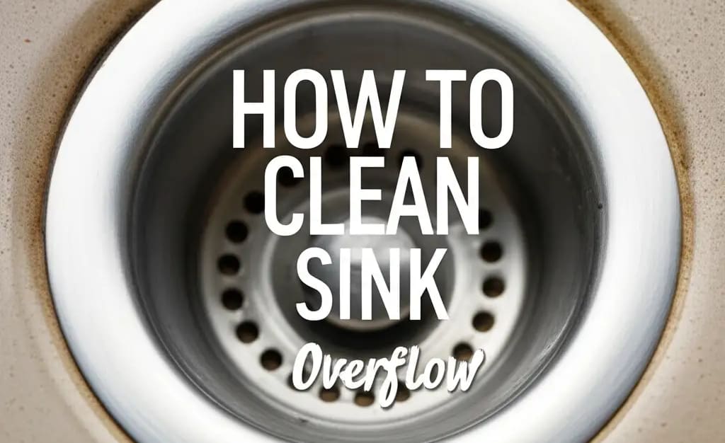How To Clean Sink Overflow — Be A Cleaner