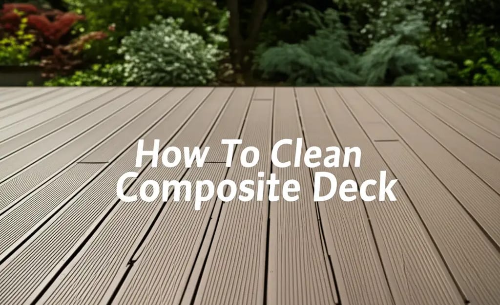How To Clean Composite Deck — Be A Cleaner