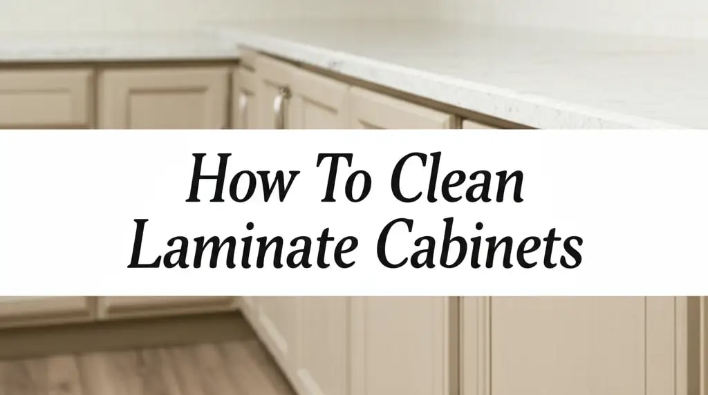 How To Clean Laminate Cabinets — Be A Cleaner