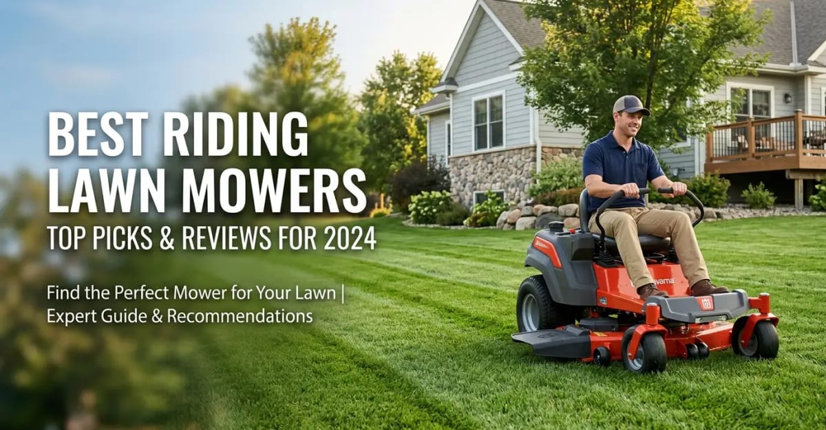 Best Riding Lawn Mowers — LawnTrend.com