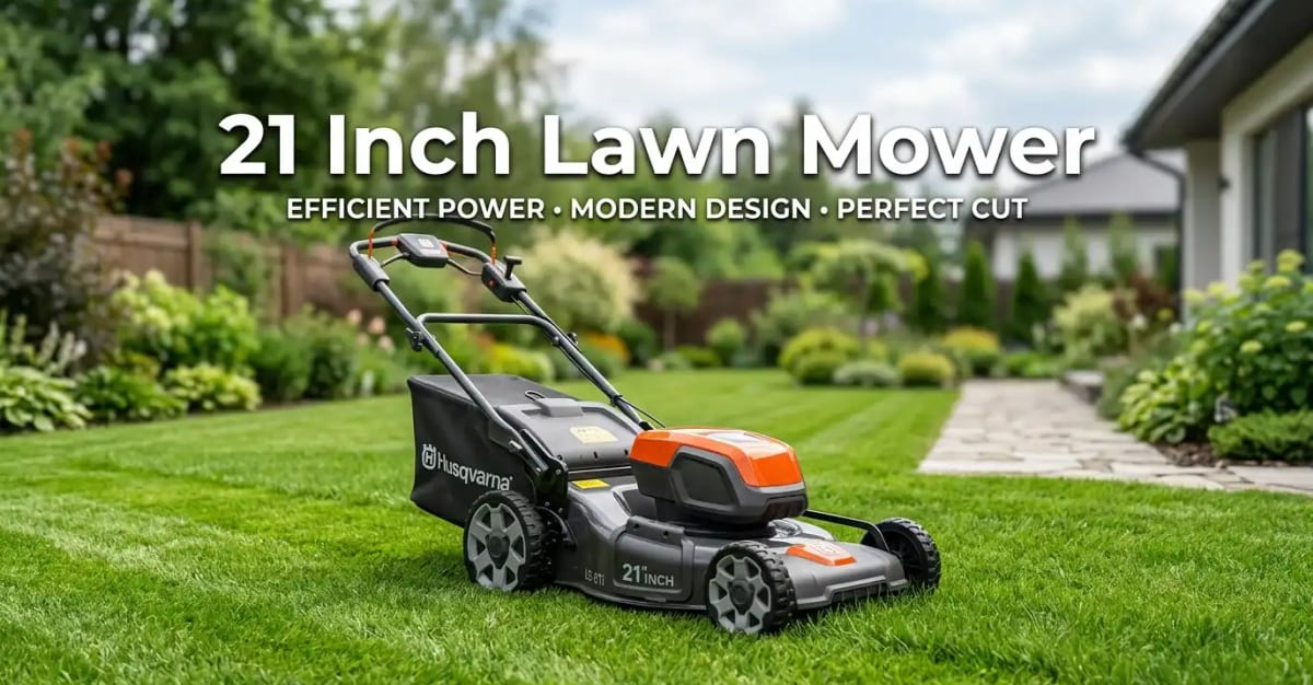 21 Inch Lawn Mower — LawnTrend.com