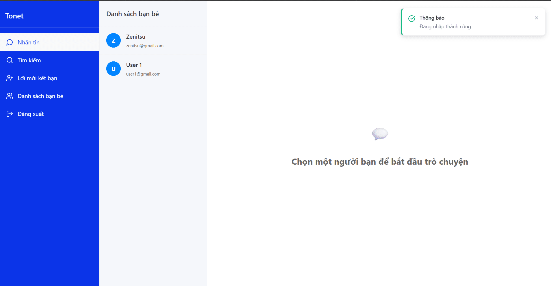 Website Chat Trực Tuyến - Nội Bộ Realtime bằng ReactJS + ExpressJS + MongoDB + Socket.io