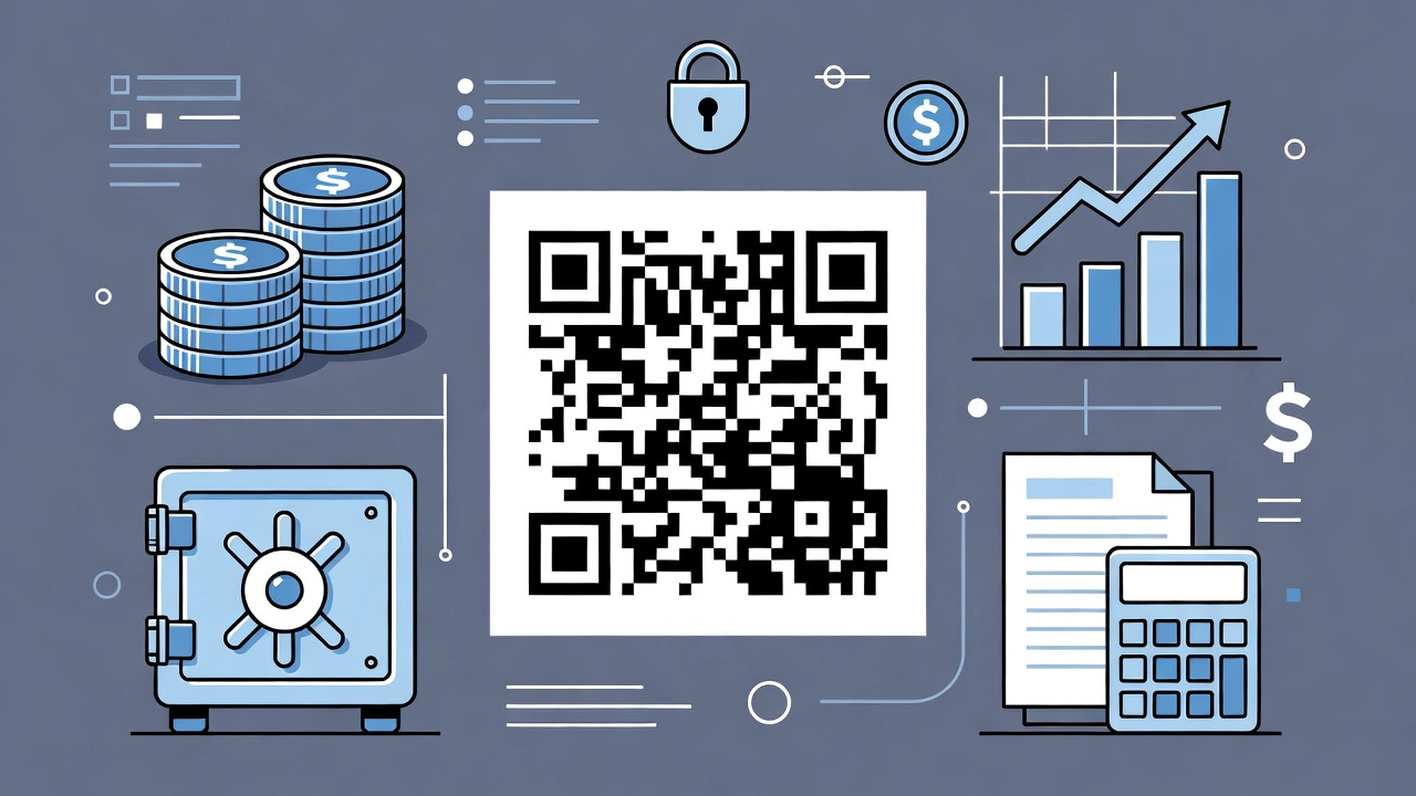 Hình ảnh minh họa quản lý tài sản công ty bằng mã QR