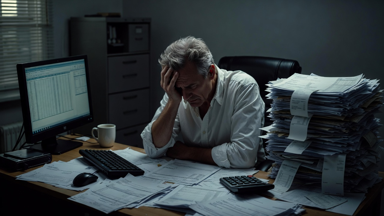 Hình ảnh minh họa nỗi đau thất lạc tài sản và quản lý kém hiệu quả