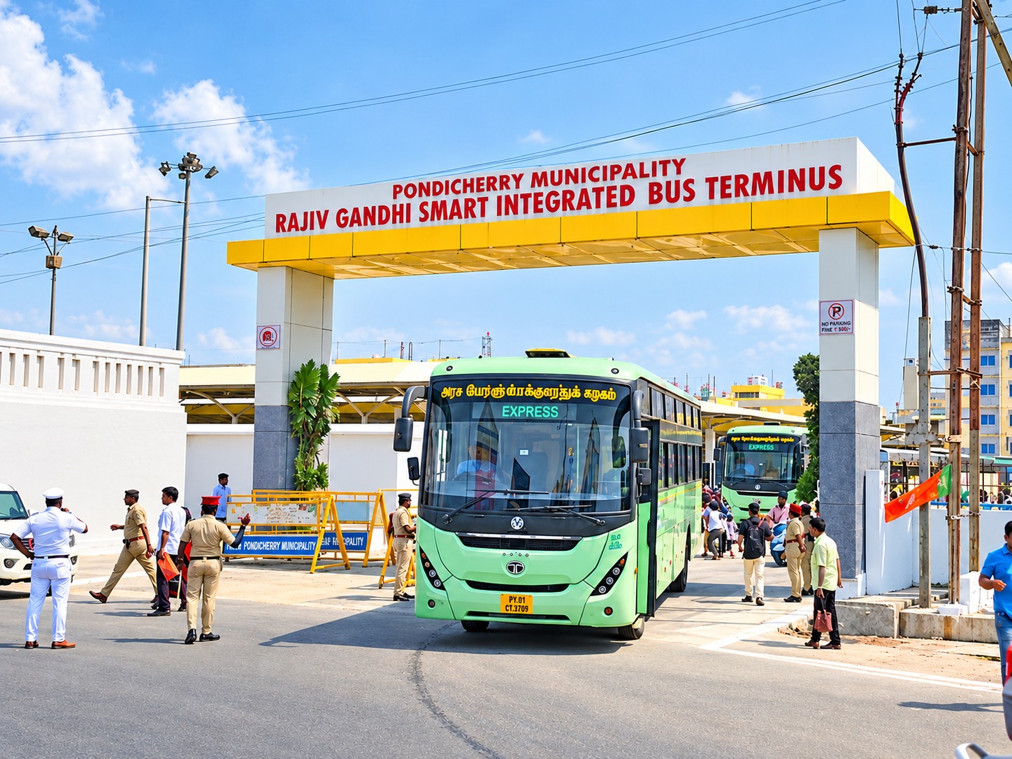 New Bus stand