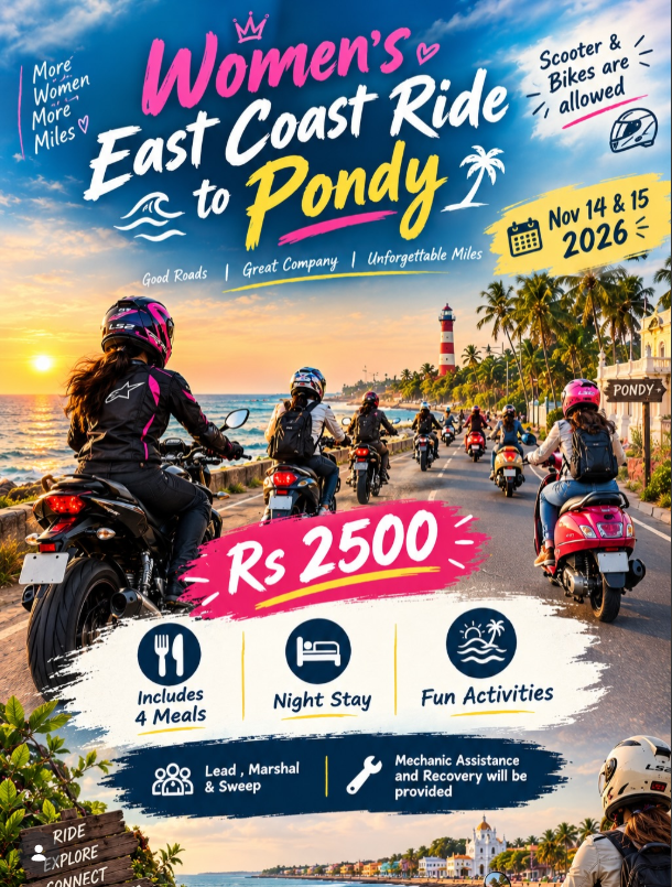 WOMEN’S EAST COAST RIDE TO PONDY — photo 1