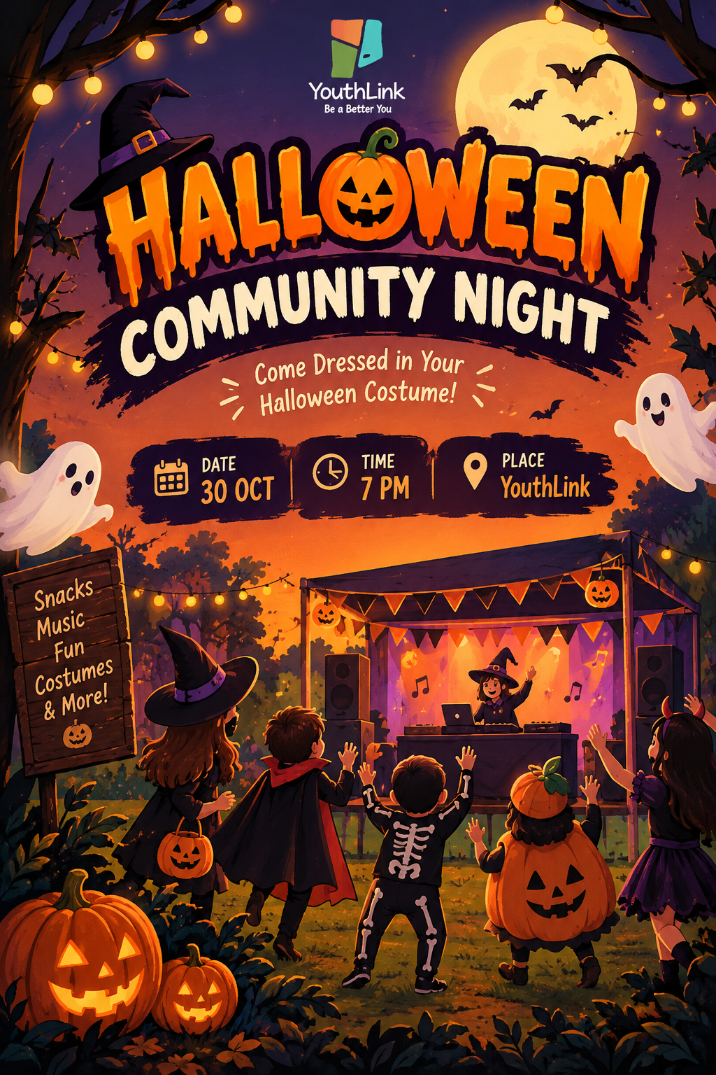 Halloween Community Night — photo 1