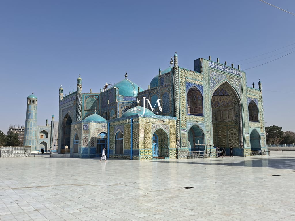 Holy Shrine of Hazrat Ali in Mazar-e-Sharif