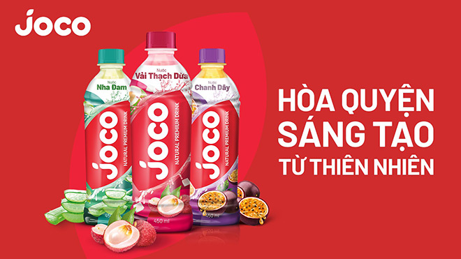 Nước trái cây JOCO cho nhiệt huyết sống trọn từng khoảnh khắc ngày hè