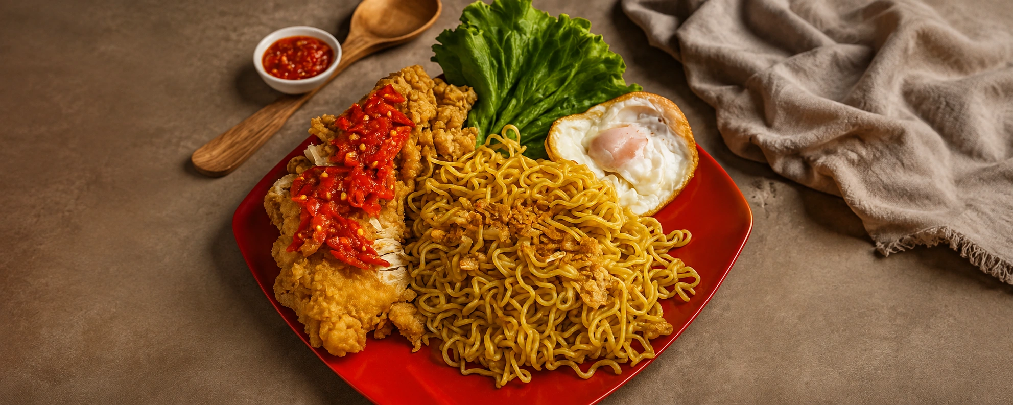 Indomie Ayam Geprek
