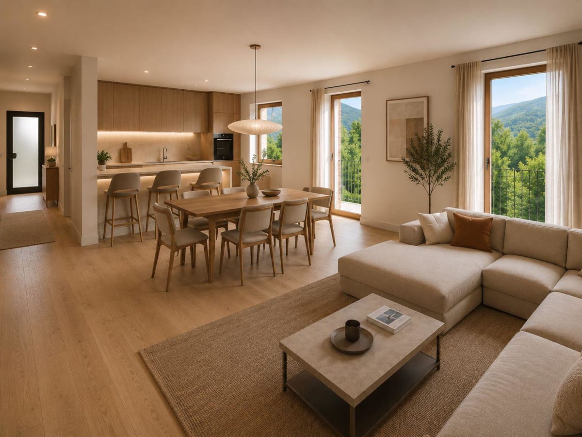 Porzione di bifamiliare al grezzo con giardino e vista collinare a Baone - Baone - immagine 2 di 11