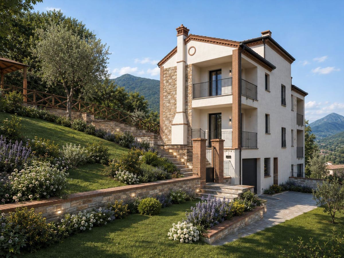 Porzione di bifamiliare al grezzo con giardino e vista collinare a Baone - Baone - immagine 11 di 11