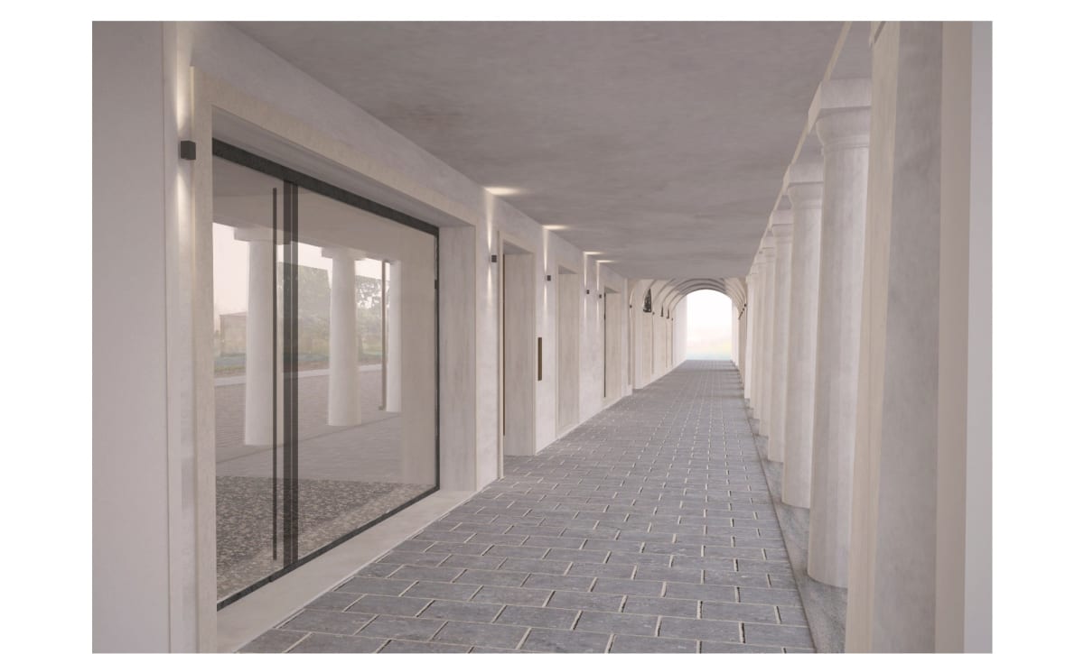 Palazzo Riccoboni - Il Portico