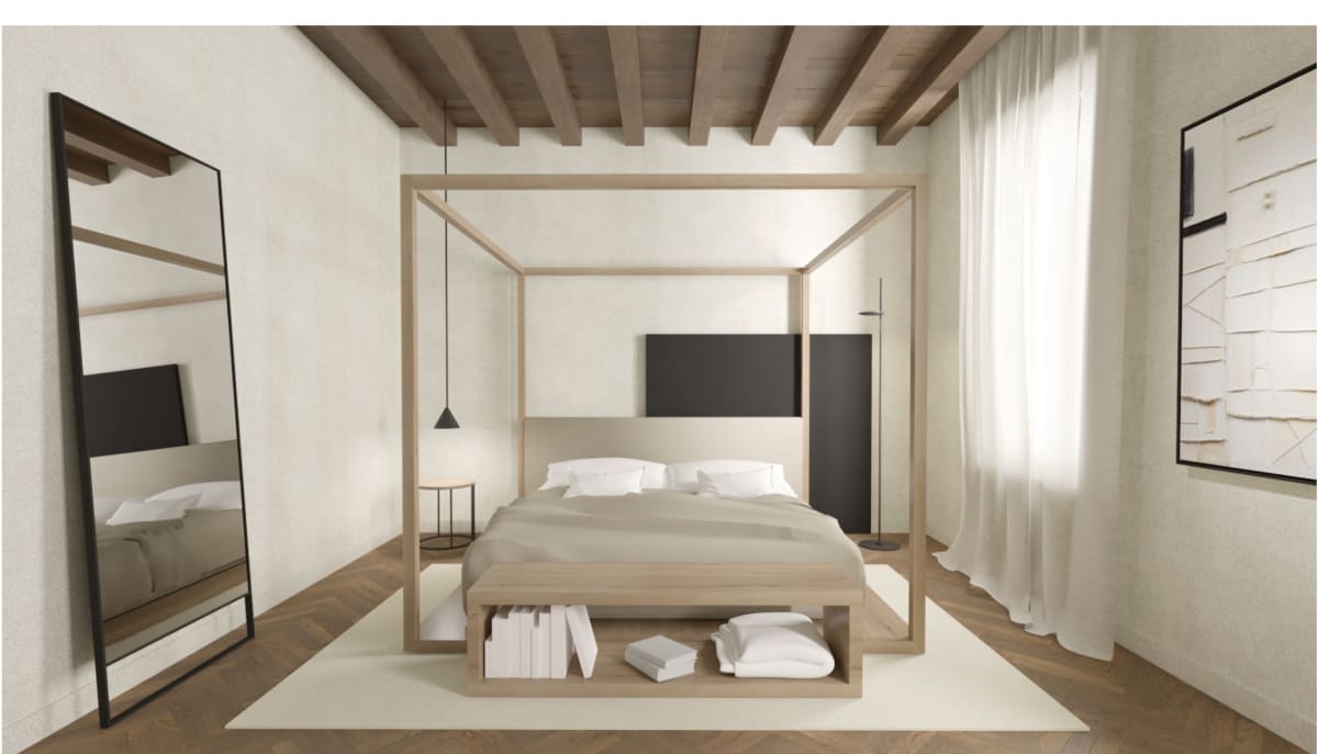 Camera da letto - Vista interna