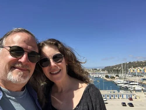 View of the Albufeira Marina
