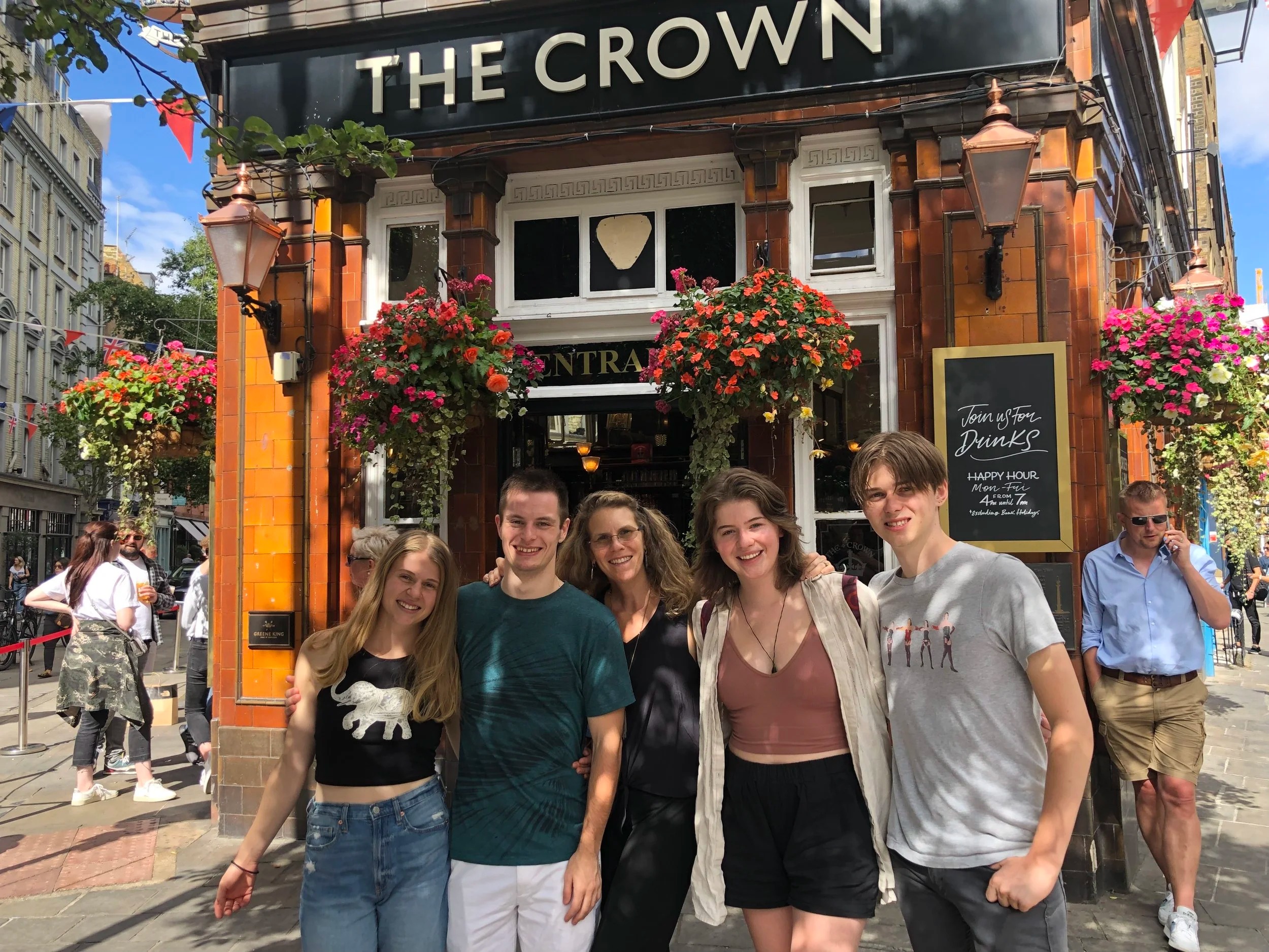 Our local bar in Covent Garden