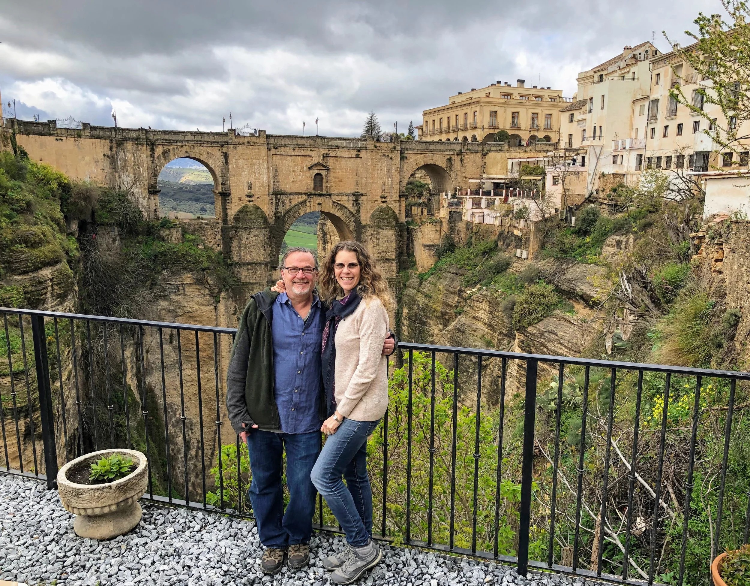 View from apartment below
