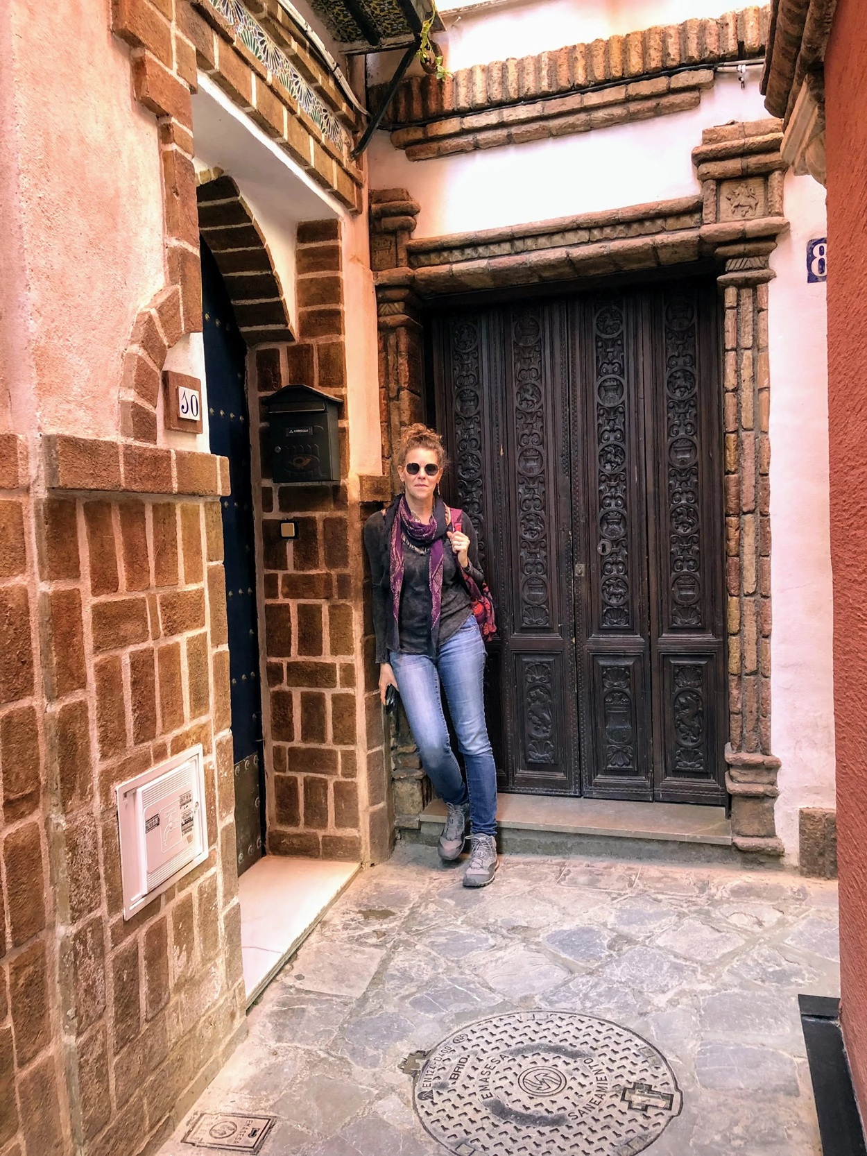 Evan enjoying Tinto de verano