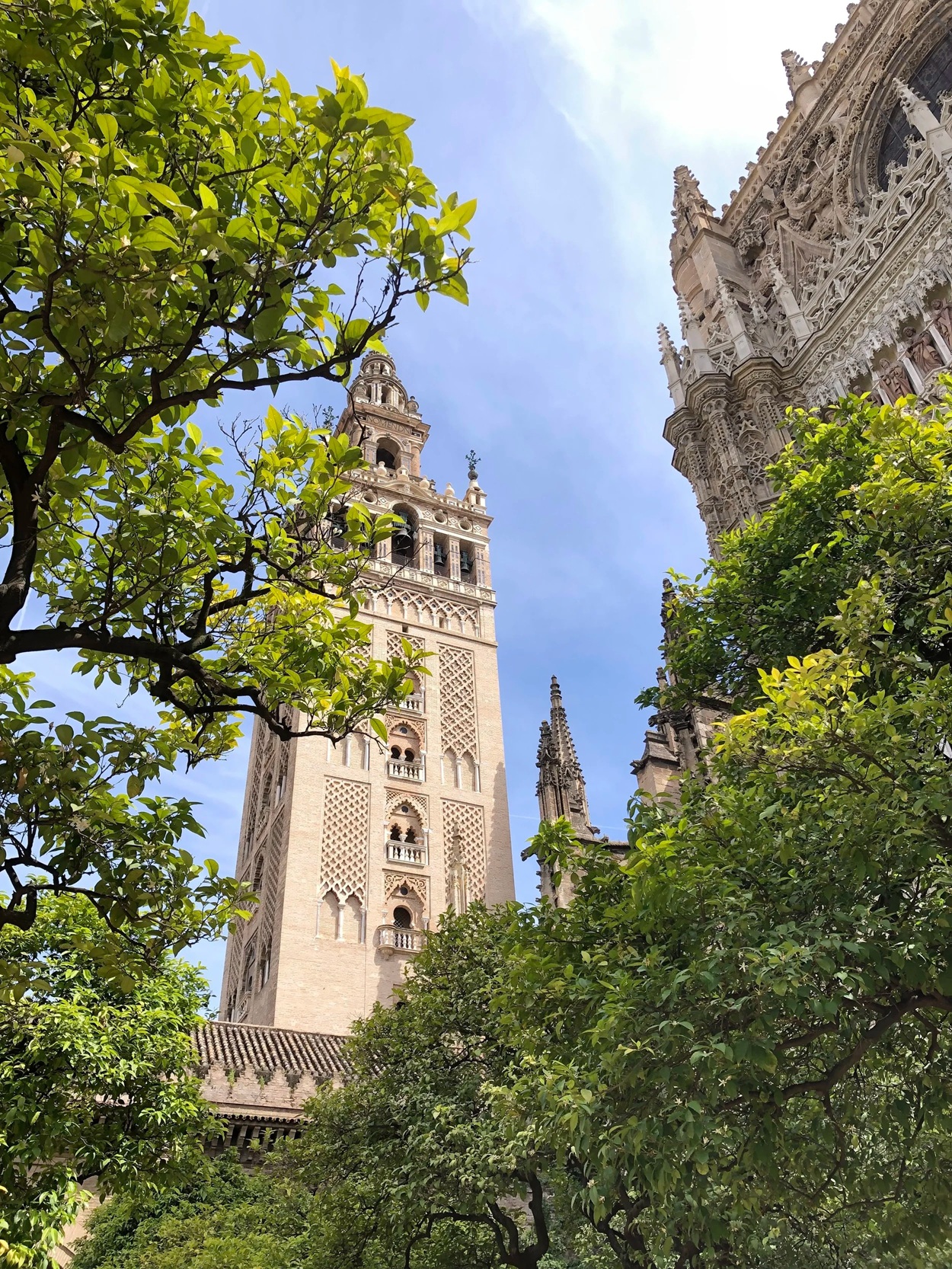 Ramps to the top of the Giralda