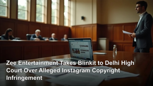 Zee Entertainment Takes Blinkit to Delhi High Court Over Alleged Instagram Copyright Infringement