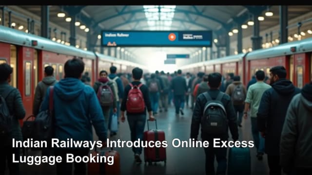 Indian Railways Introduces Online Excess Luggage Booking