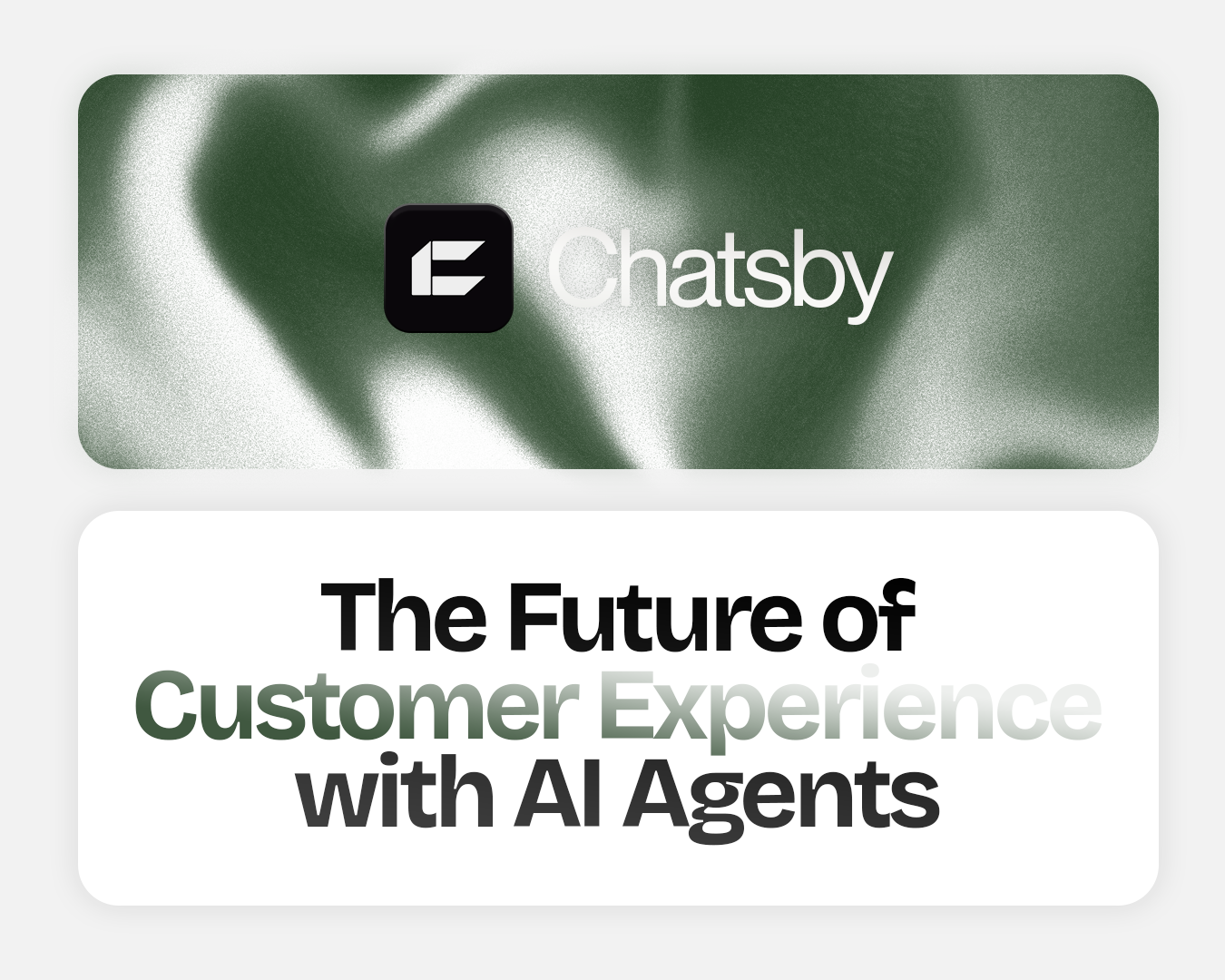 ⁠The Future of Customer Experience with AI Agents