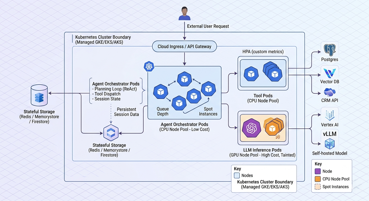 How to deploy AI agents at scale on Kubernetes production guide