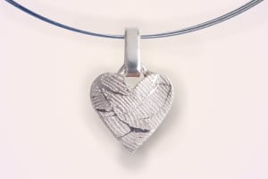 Herz Anhänger aus Silber